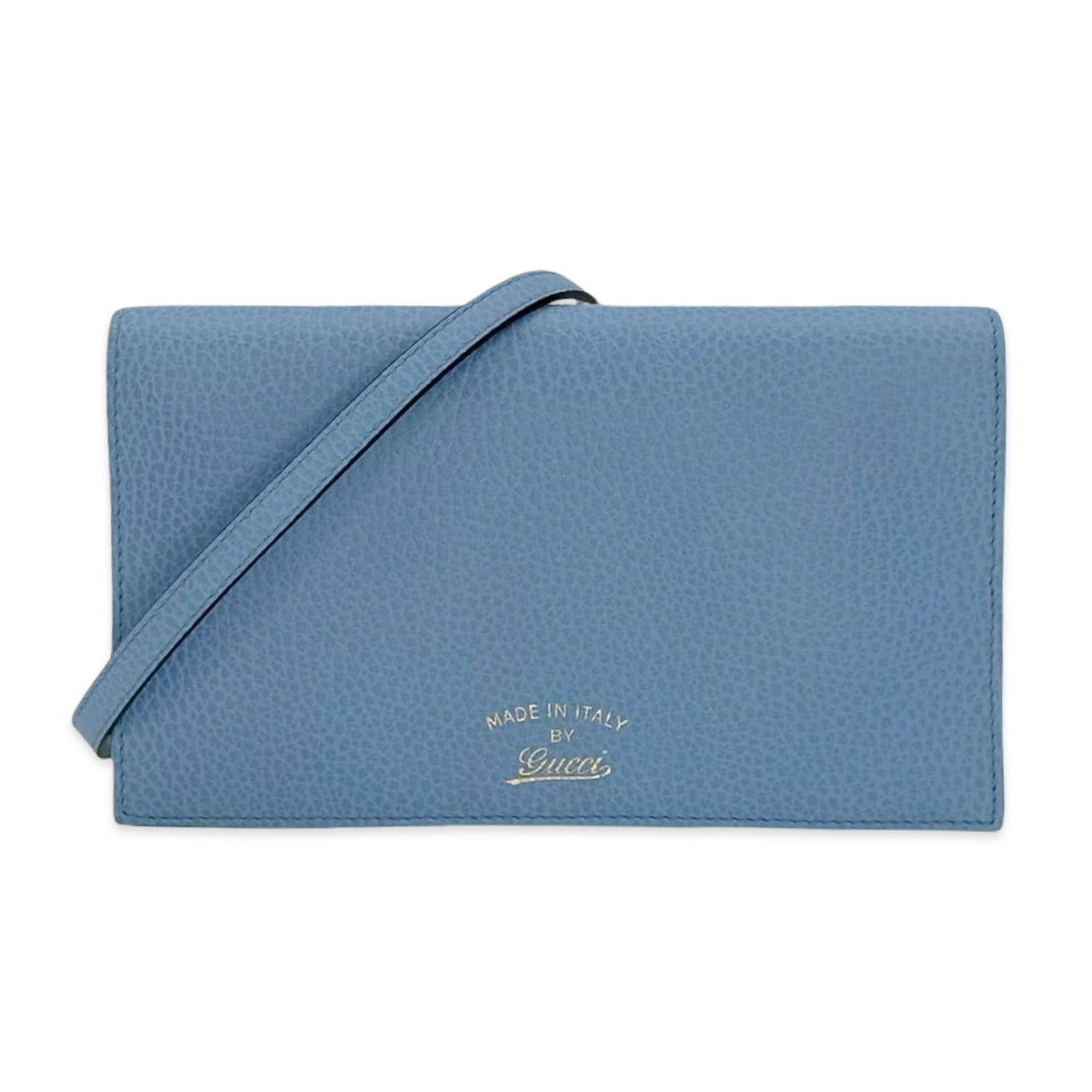 Gucci Dollar Calfskin Swing Wallet on a Strap