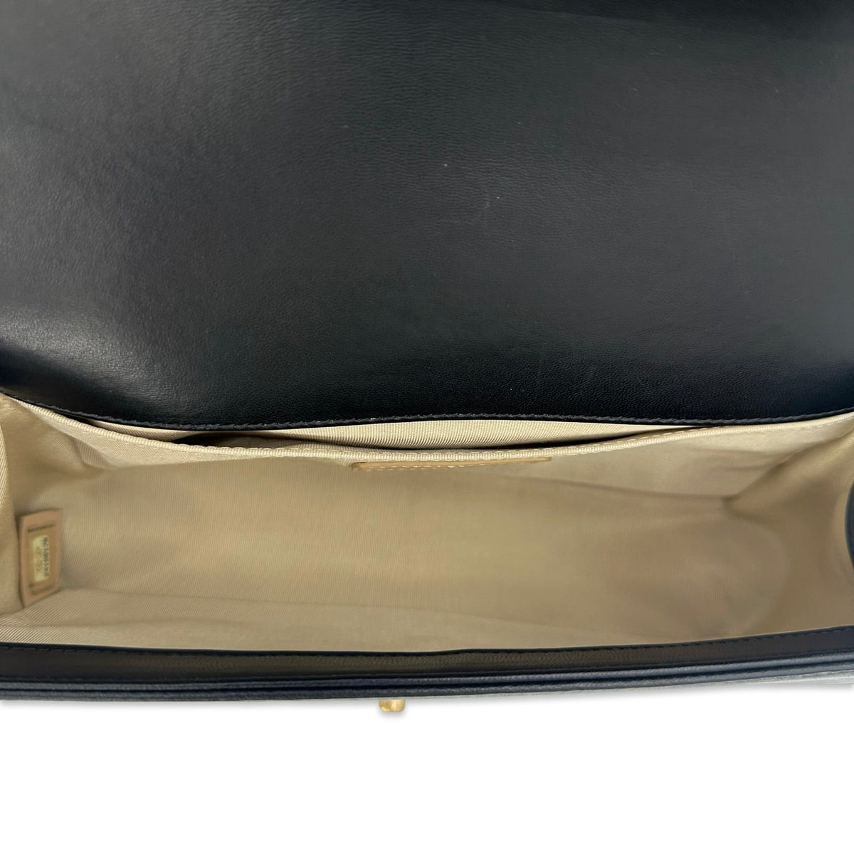 Chanel Quilted Lambskin Chain Around Medium Boy Bag