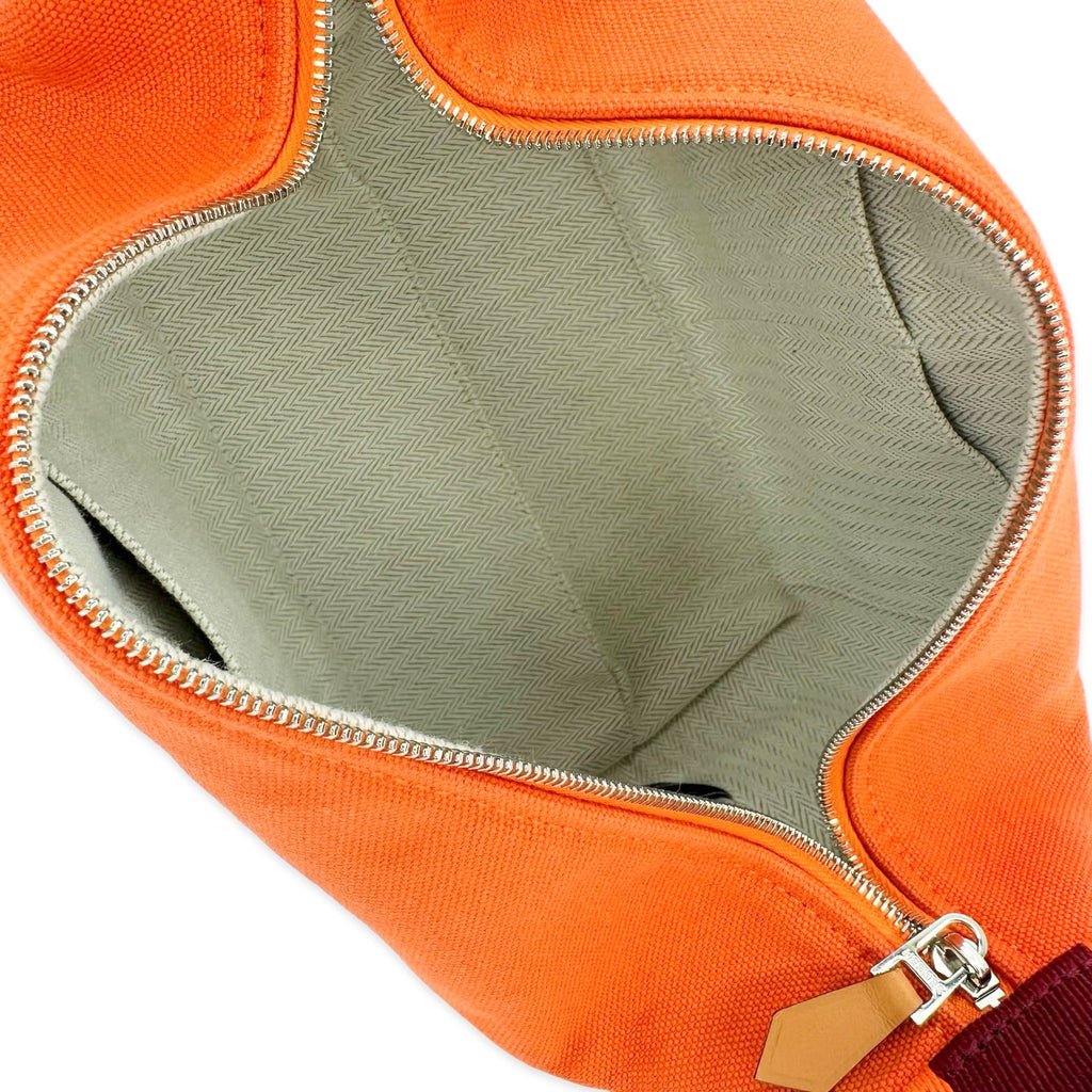 Hermes Cotton Canvas Small Model Bride a Brac