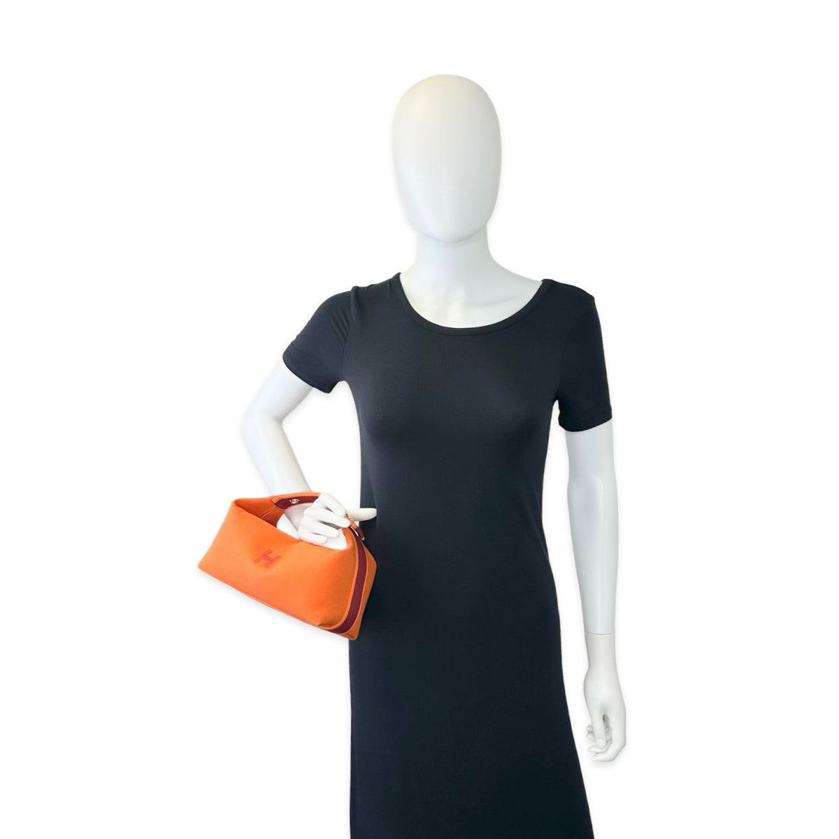 Hermes Cotton Canvas Small Model Bride a Brac