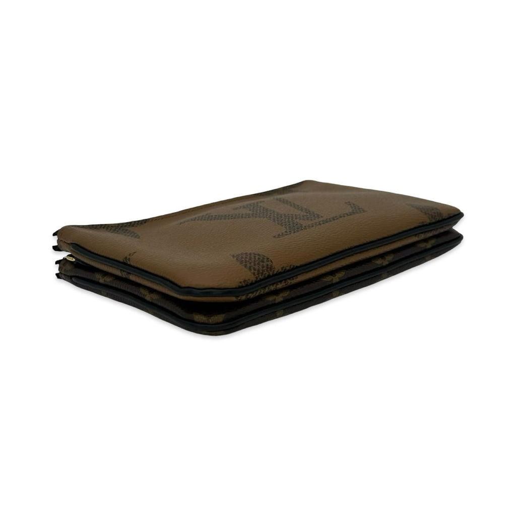 Louis Vuitton Monogram Reverse Double Zip