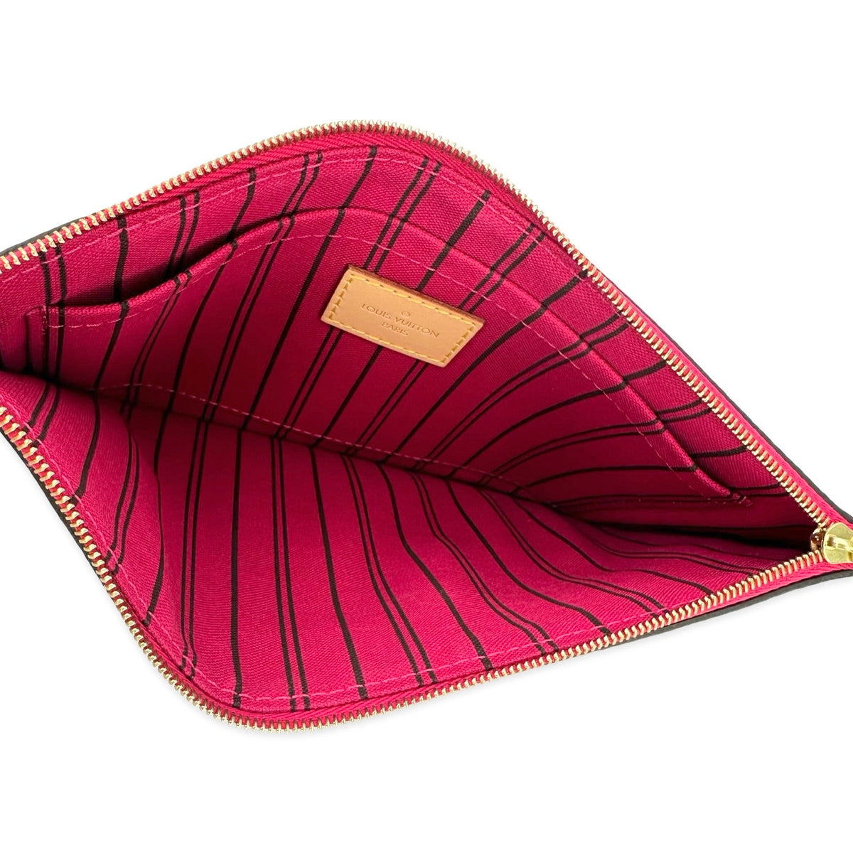 Louis Vuitton Monogram Neverfull Pochette Wristlet