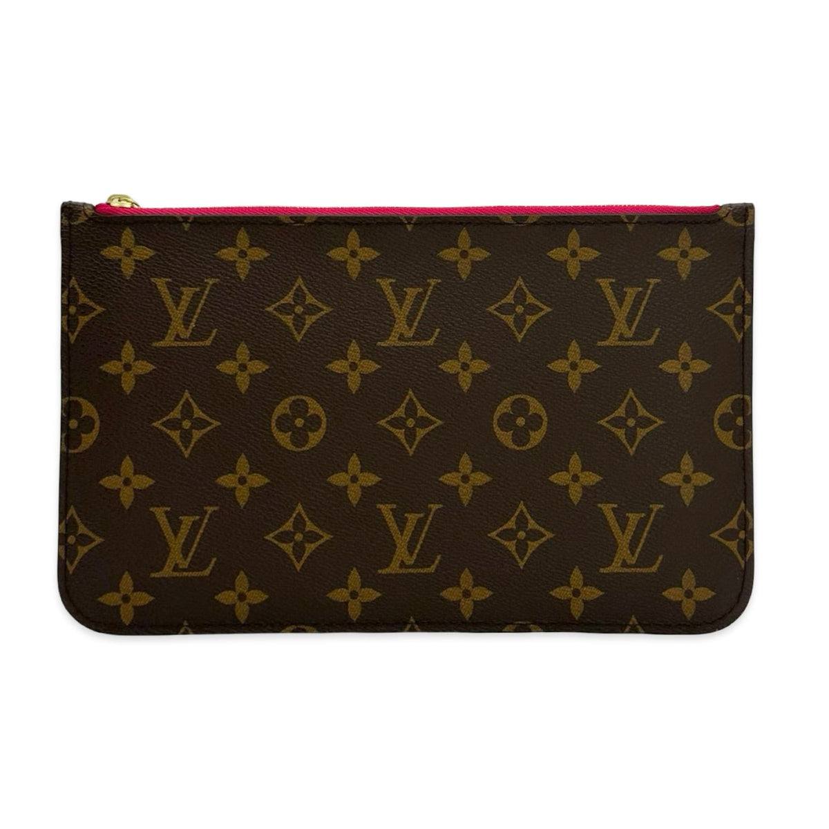 Louis Vuitton Monogram Neverfull Pochette Wristlet