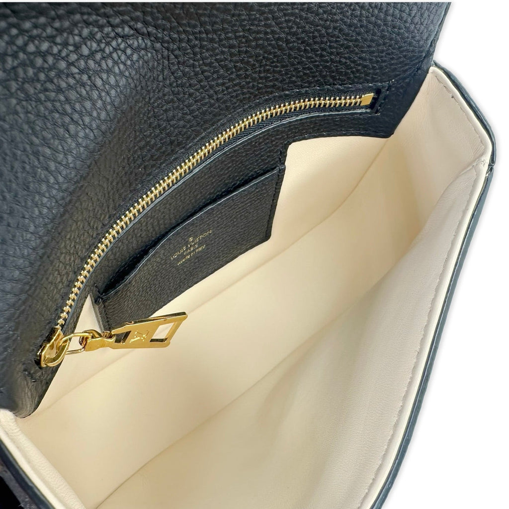 Louis Vuitton Grained Calfskin Pont 9 Crossbody