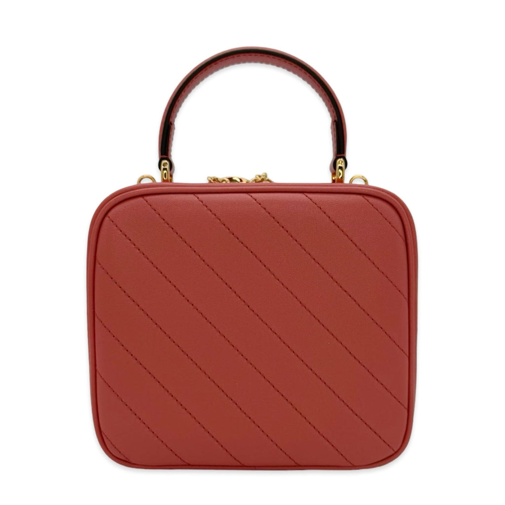 Gucci Calfskin Sakai Be Green Blondie Top Handle