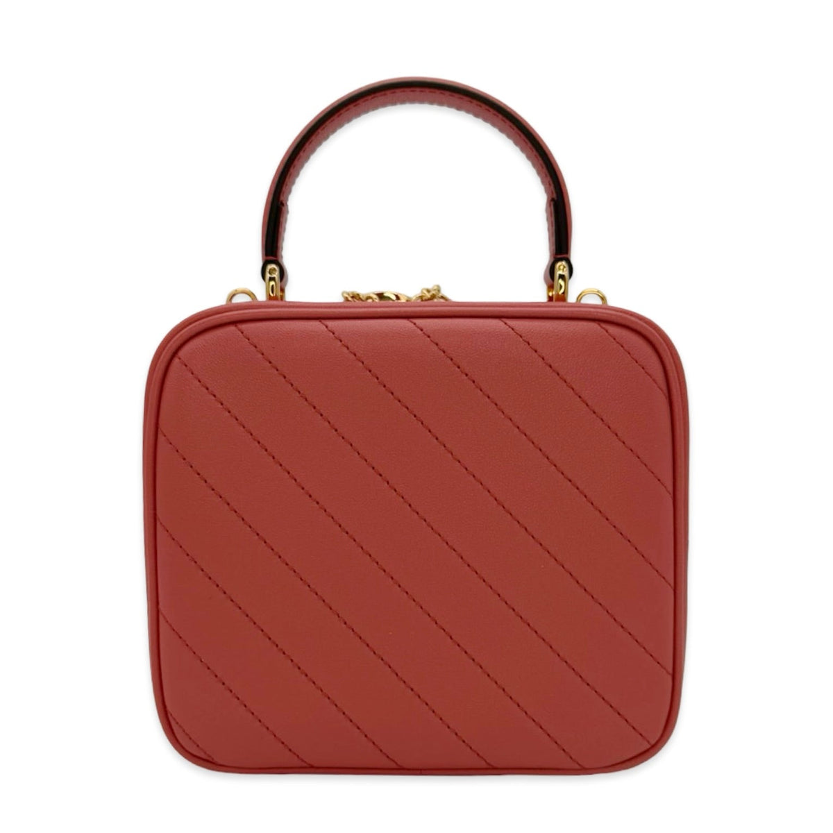 Gucci Calfskin Sakai Be Green Blondie Top Handle