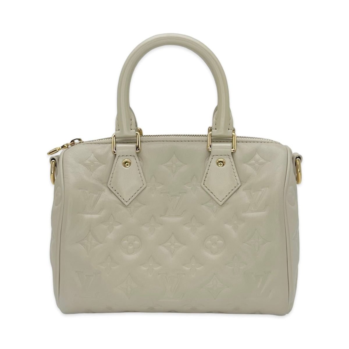 Louis Vuitton Monogram Embossed Lambskin Fall in Love Speedy Bandouliere 22