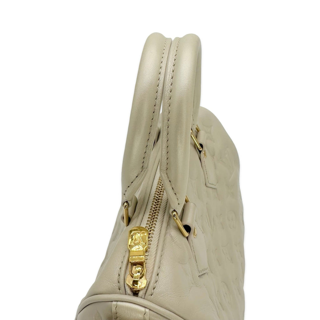 Louis Vuitton Monogram Embossed Lambskin Fall in Love Speedy Bandouliere 22