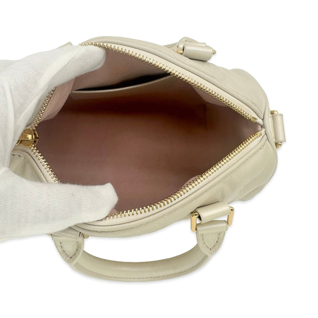 Louis Vuitton Monogram Embossed Lambskin Fall in Love Speedy Bandouliere 22