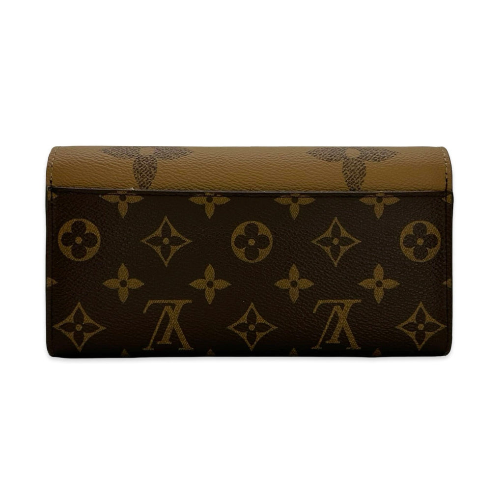 Louis Vuitton Monogram Reverse Sarah Wallet