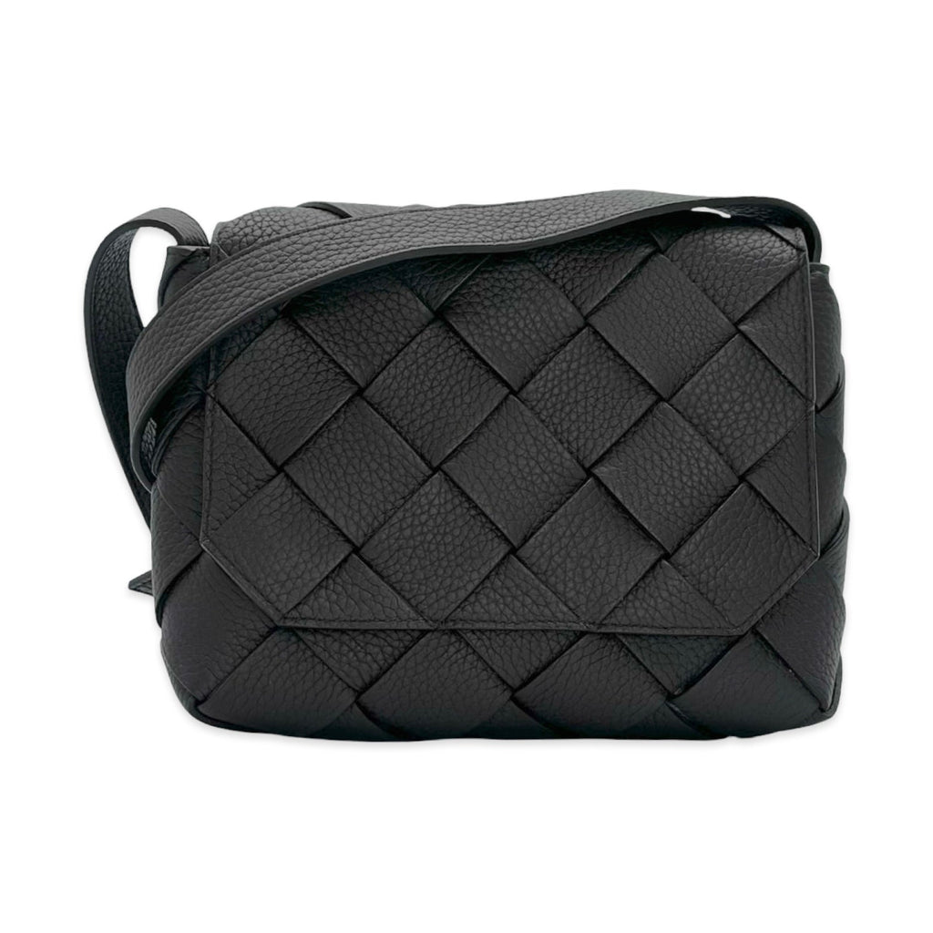 Bottega Veneta Intrecciato Grained Diago Small Messenger Bag
