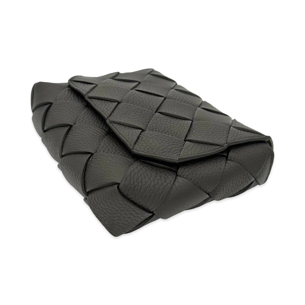 Bottega Veneta Intrecciato Grained Diago Small Messenger Bag