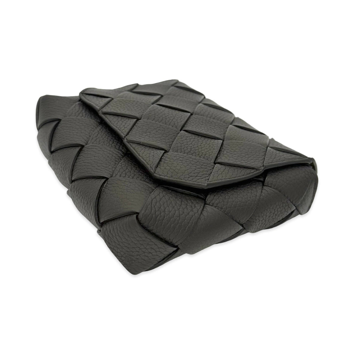 Bottega Veneta Intrecciato Grained Diago Small Messenger Bag