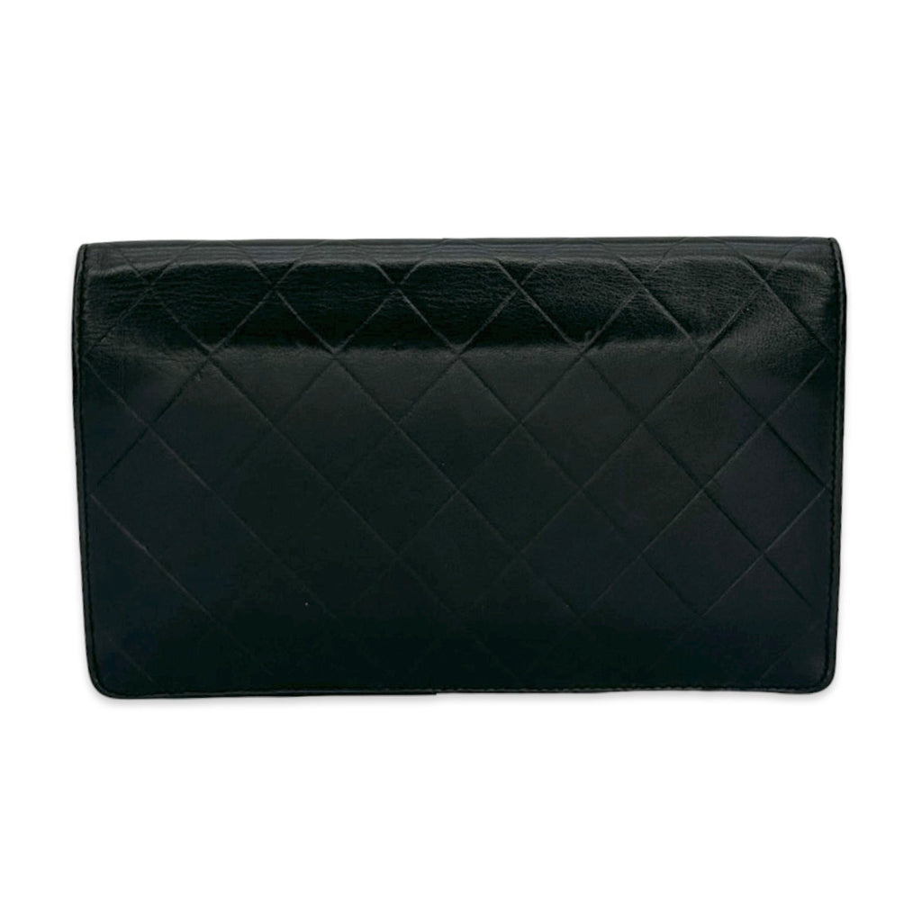 Chanel Quilted Embossed Lambskin Timeless Wallet on a Chain