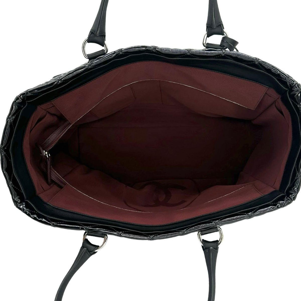 Chanel Quilted Patent Tote