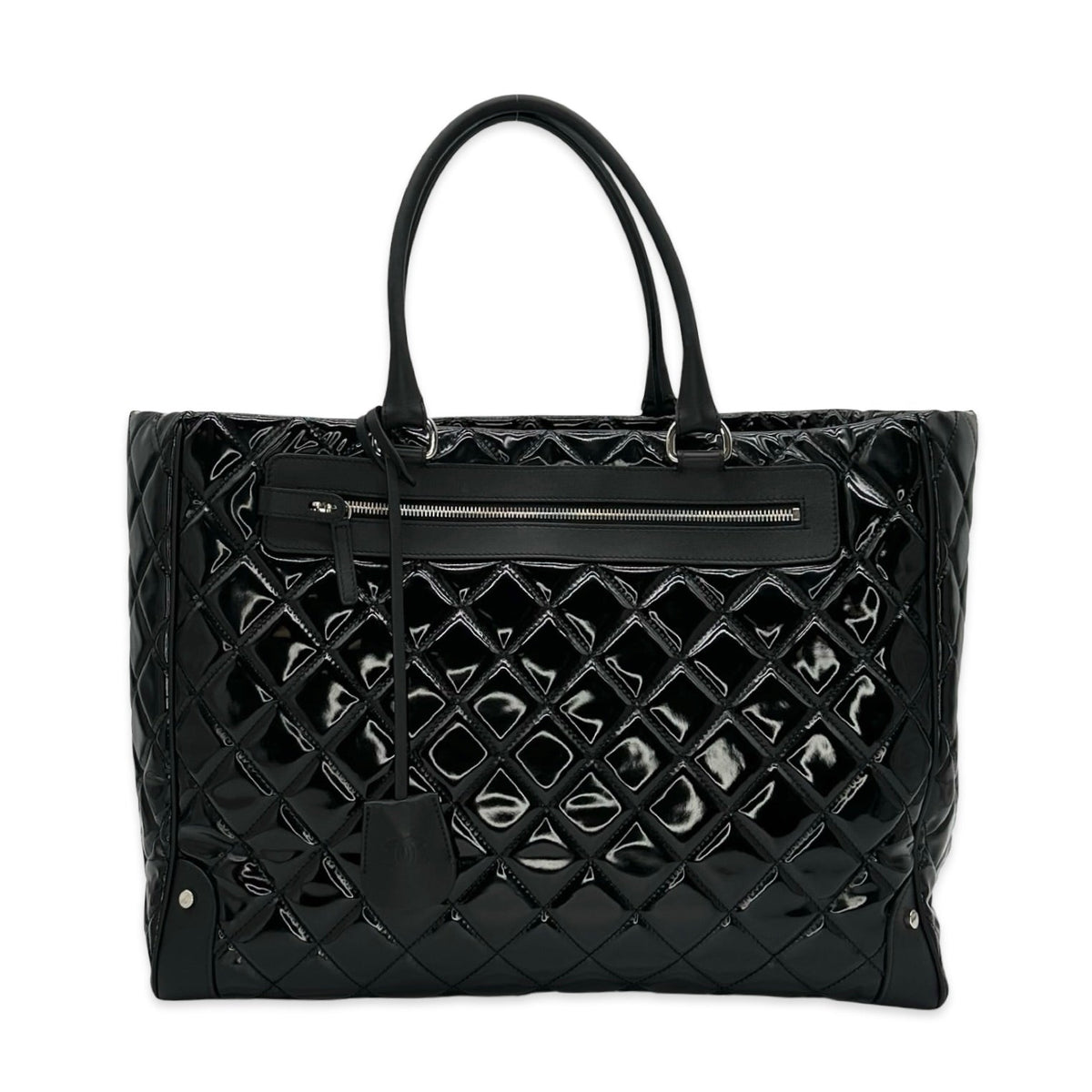 Chanel Quilted Patent Tote