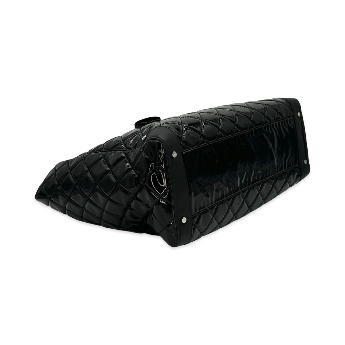Chanel Quilted Patent Tote
