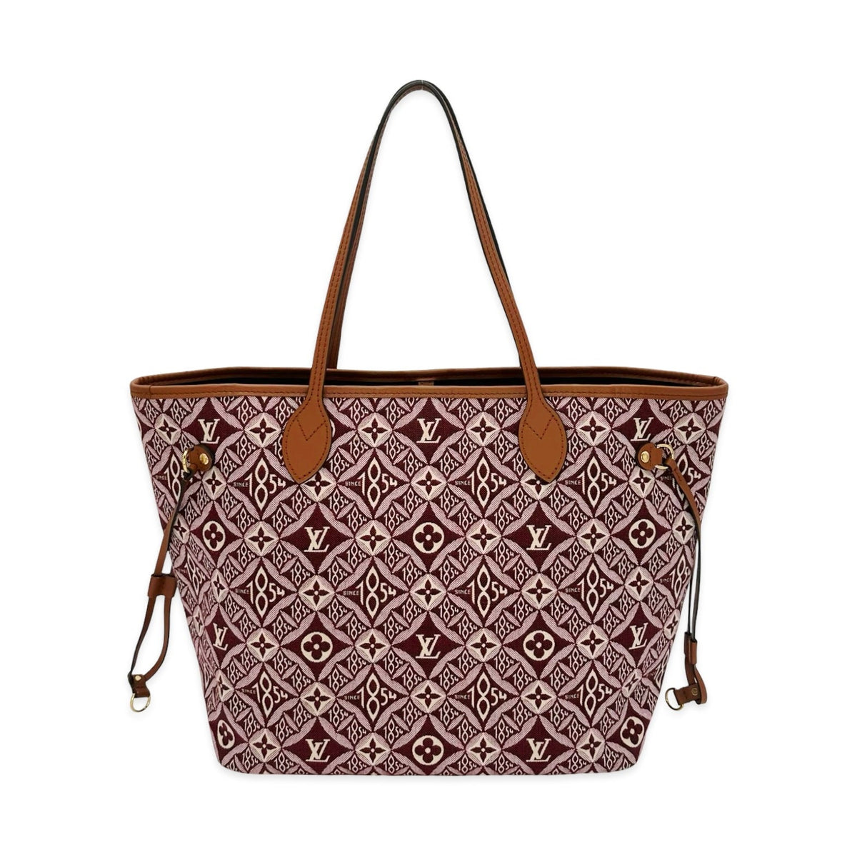 Louis Vuitton Canvas Jacquard 1854 Neverfull MM