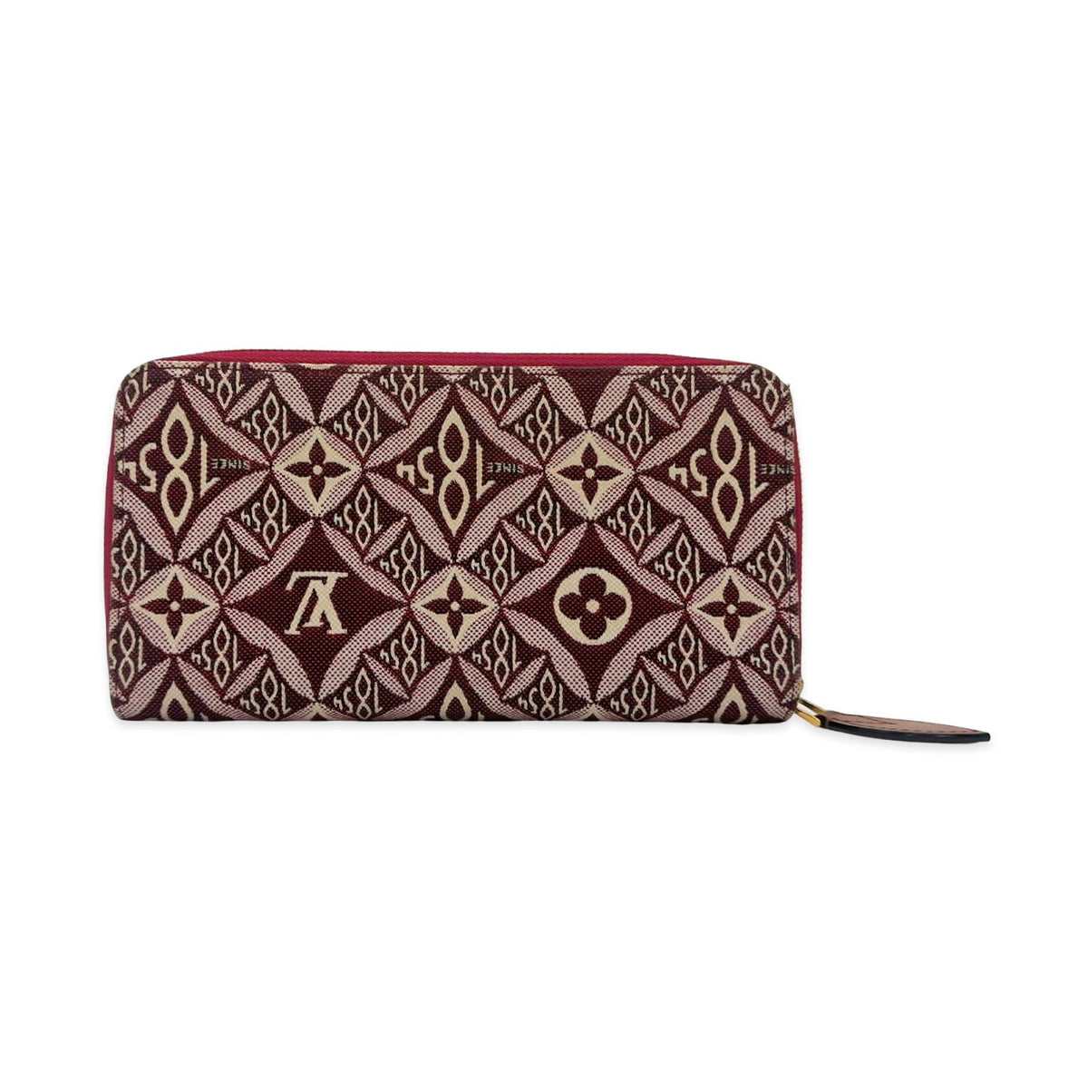 Louis Vuitton Canvas Jacquard 1854 Zippy Wallet