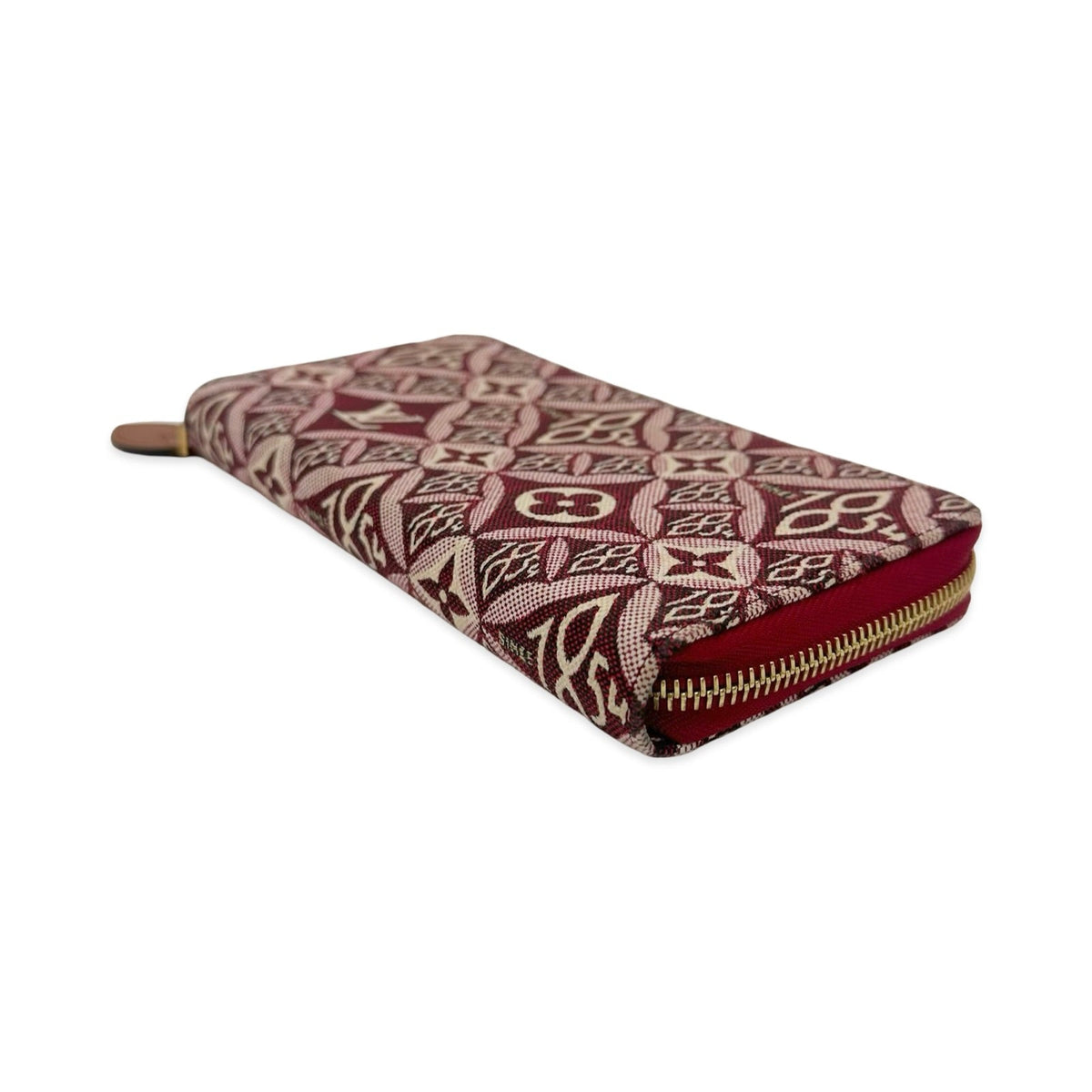 Louis Vuitton Canvas Jacquard 1854 Zippy Wallet