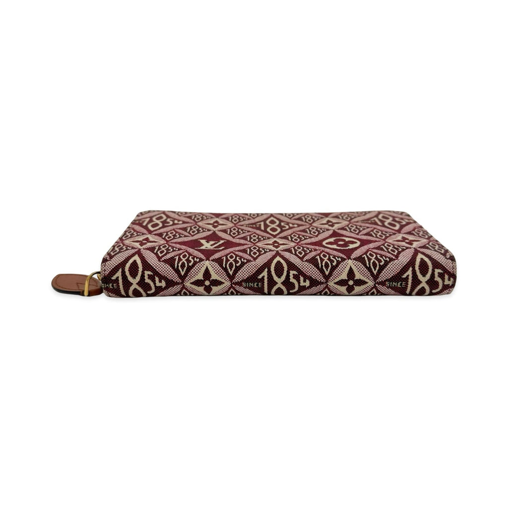 Louis Vuitton Canvas Jacquard 1854 Zippy Wallet