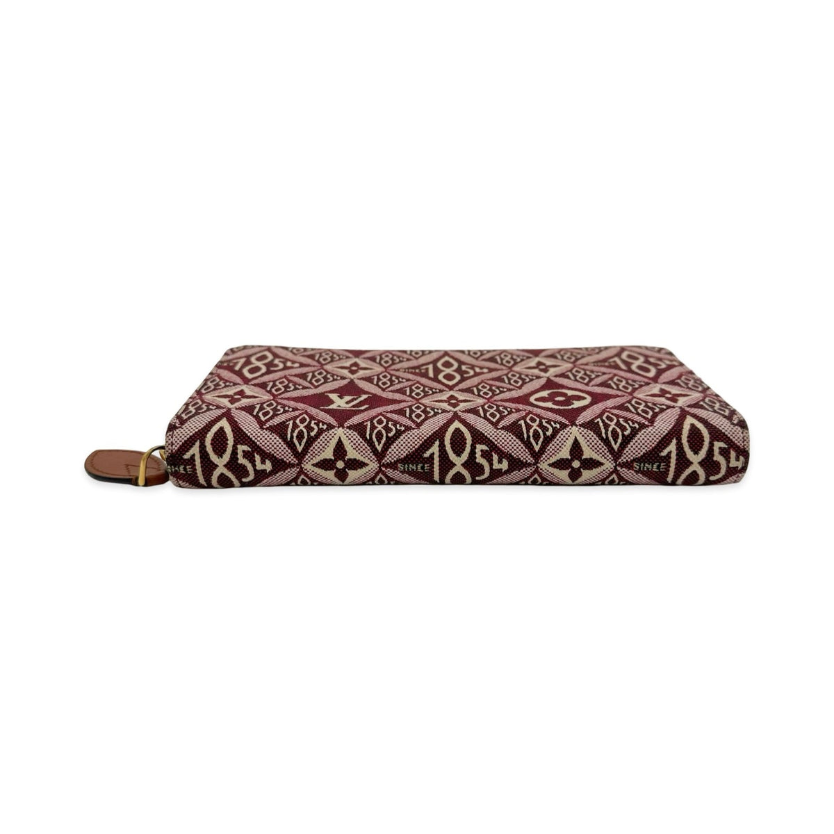 Louis Vuitton Canvas Jacquard 1854 Zippy Wallet