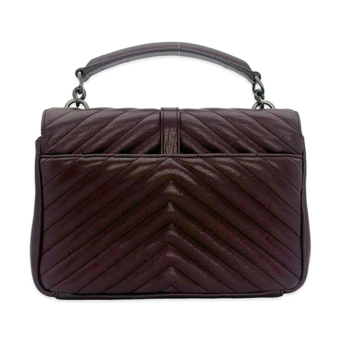 Saint Laurent Quilted Calfskin College