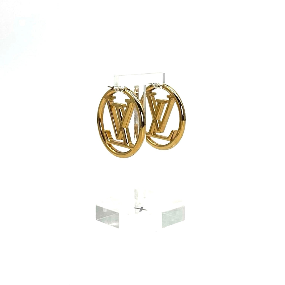 Louis Vuitton Louise Hoop GM Earrings