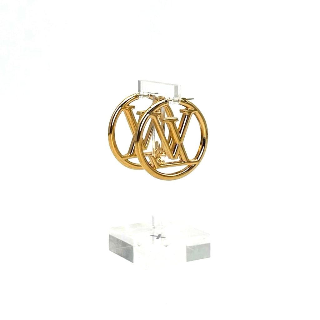Louis Vuitton Louise Hoop GM Earrings
