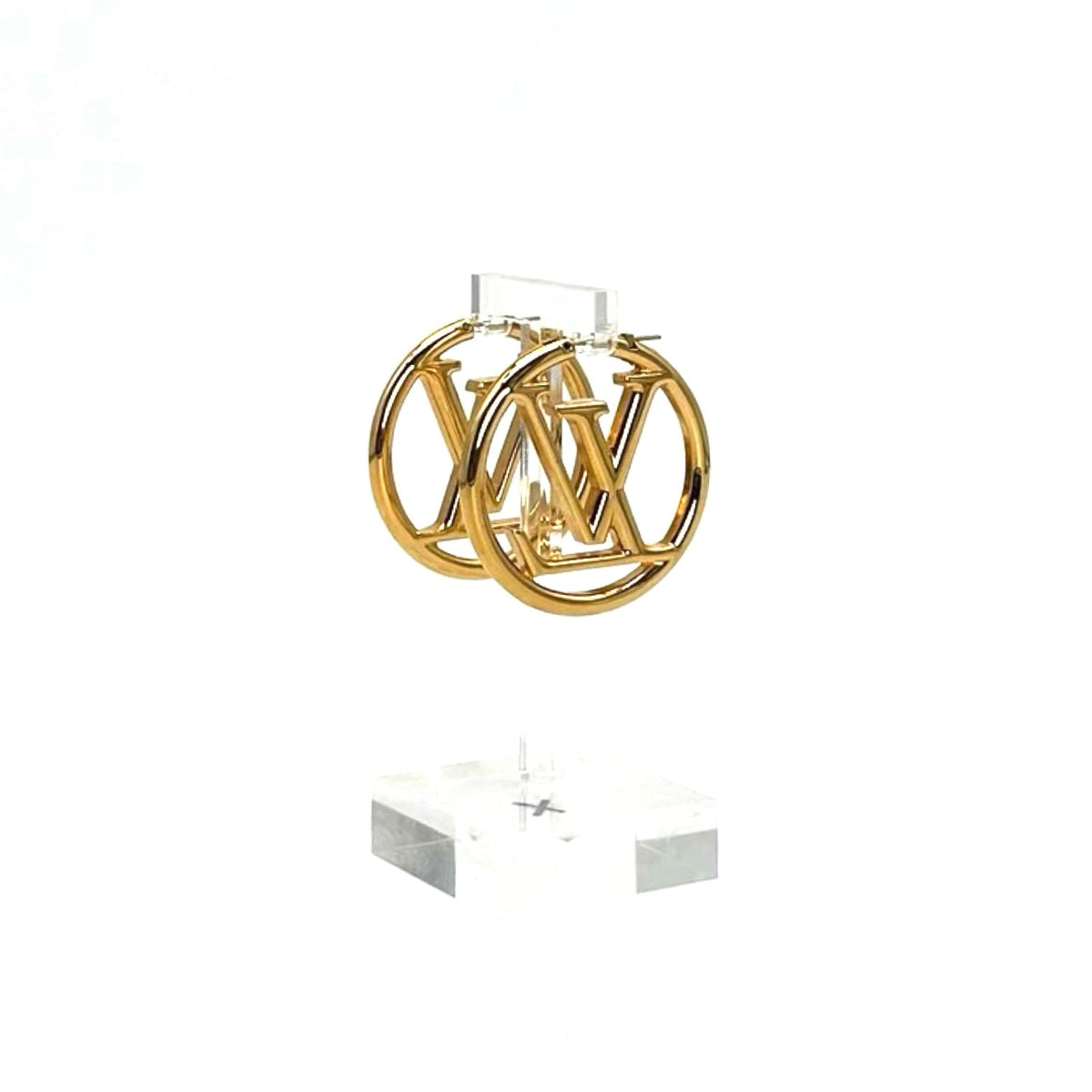 Louis Vuitton Louise Hoop GM Earrings
