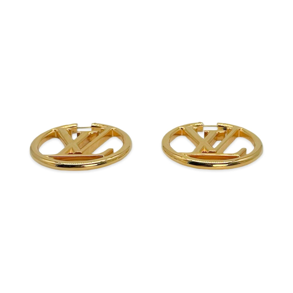 Louis Vuitton Louise Hoop GM Earrings