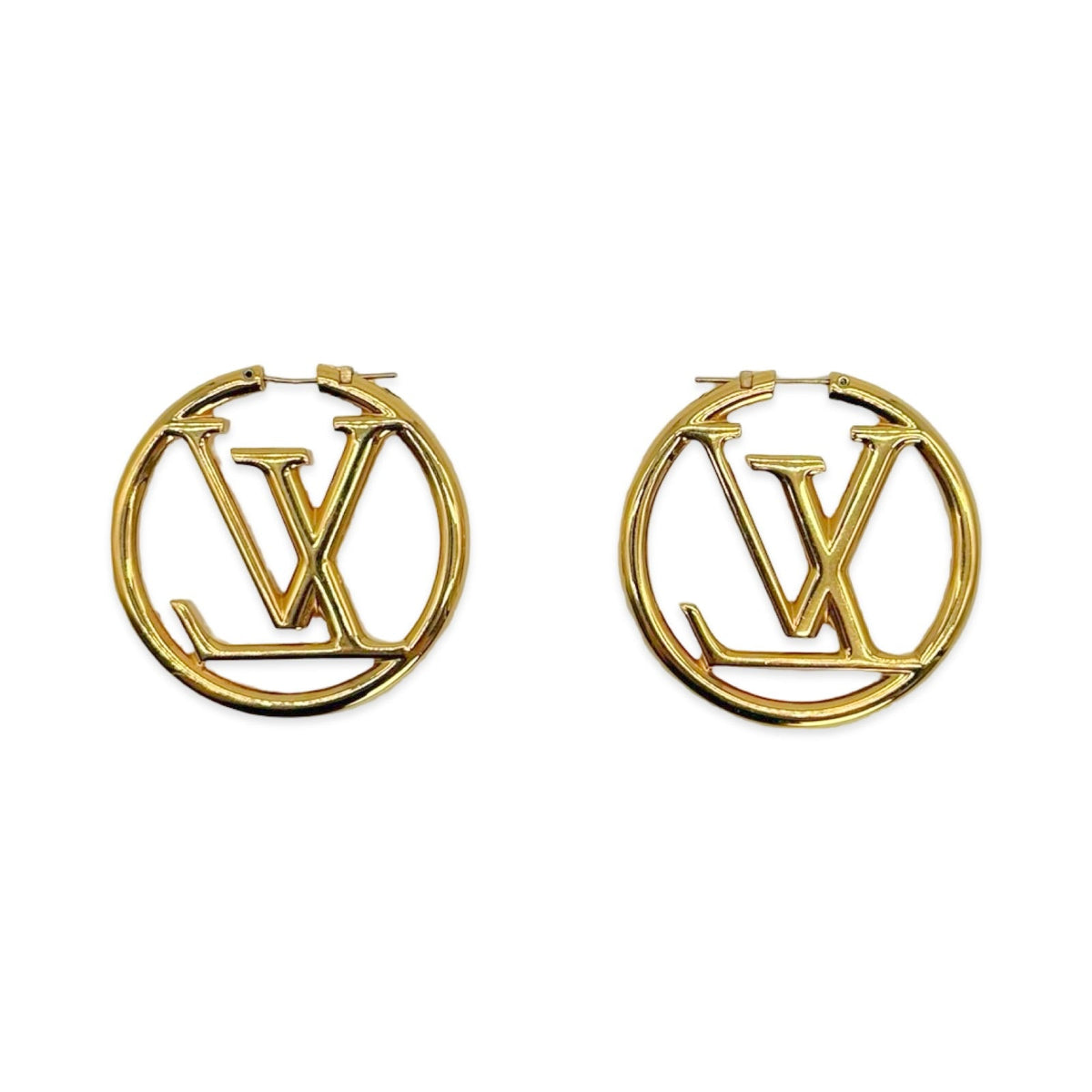 Louis Vuitton Louise Hoop GM Earrings