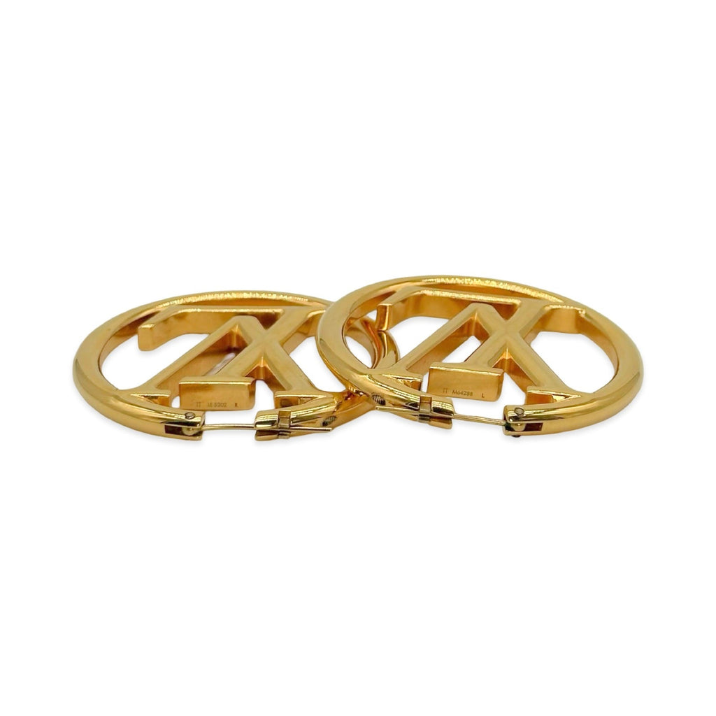 Louis Vuitton Louise Hoop GM Earrings