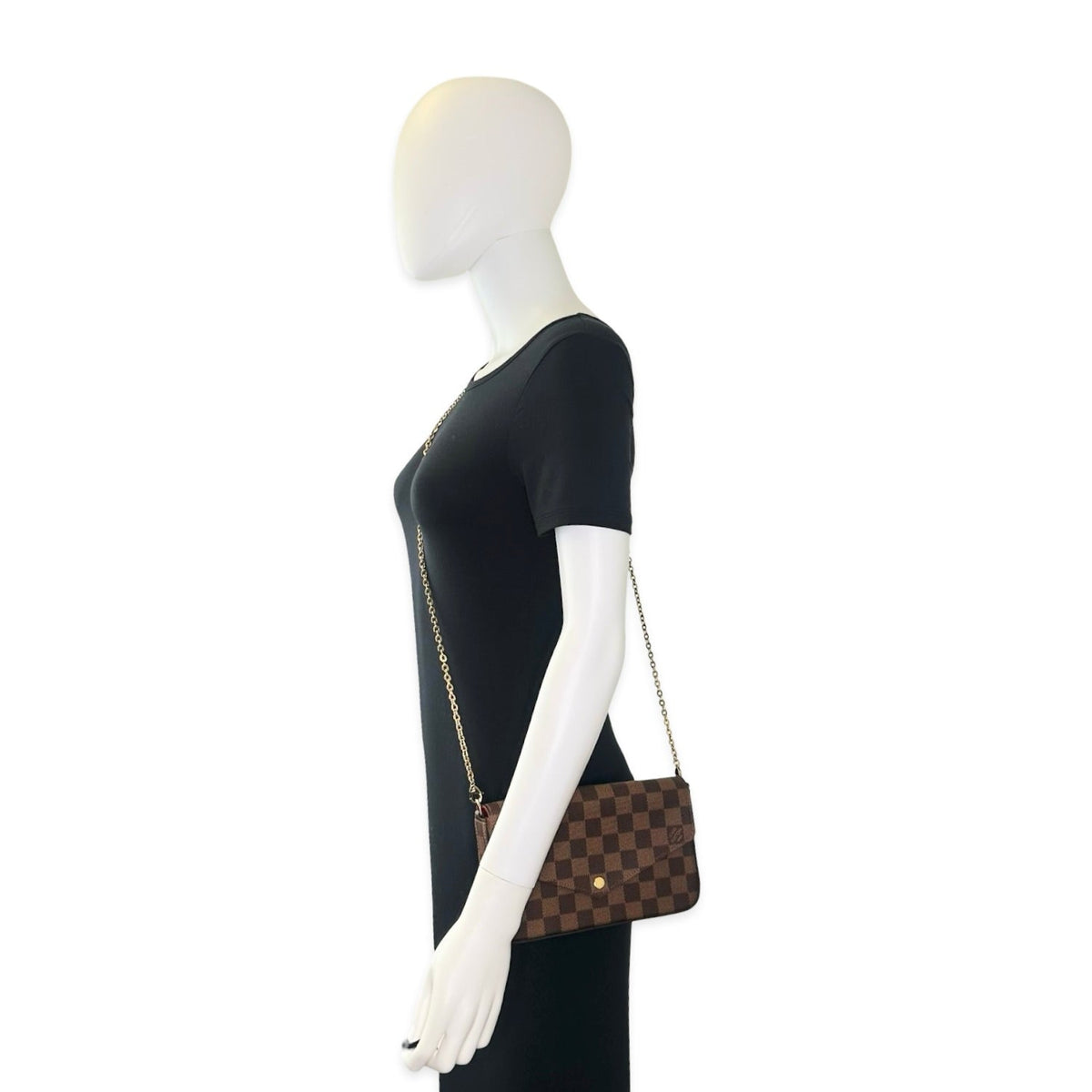 Louis Vuitton Damier Ebene Felicie Pochette