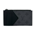 Louis Vuitton Monogram Eclipse Zip Coin Card Case
