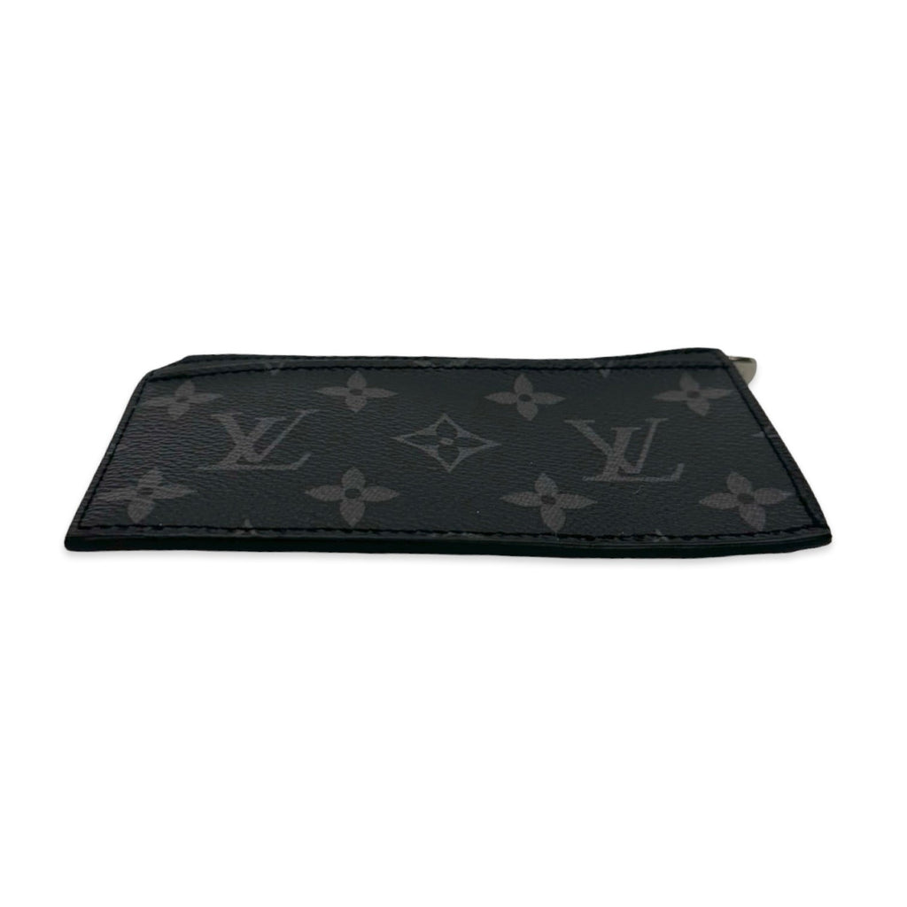 Louis Vuitton Monogram Eclipse Zip Coin Card Case