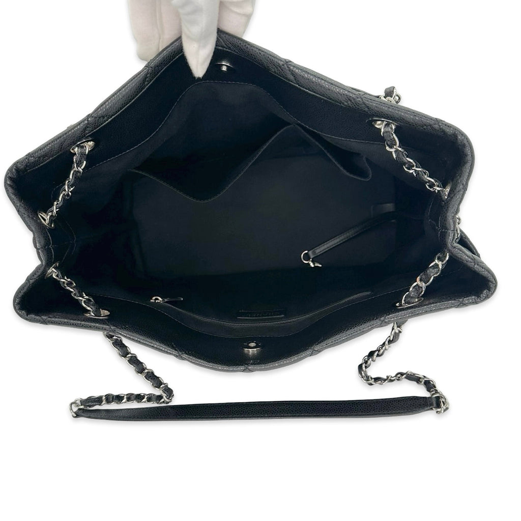 Chanel Quilted Caviar Timeless CC Soft Large Shopping Tote