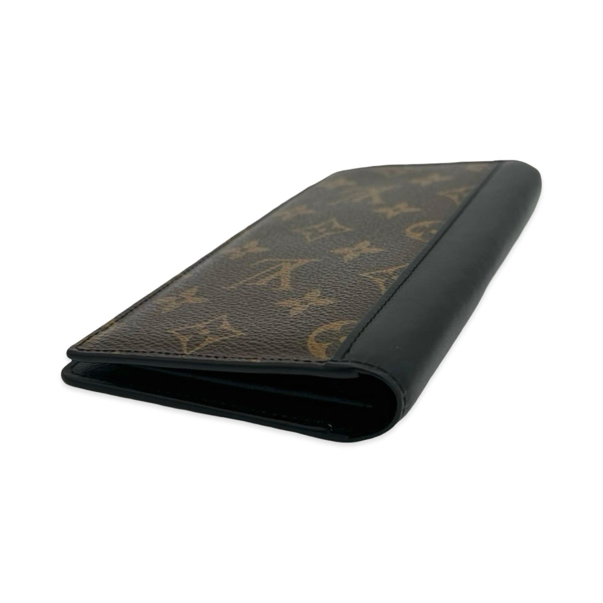 Louis Vuitton Monogram Macassar Brazza Wallet