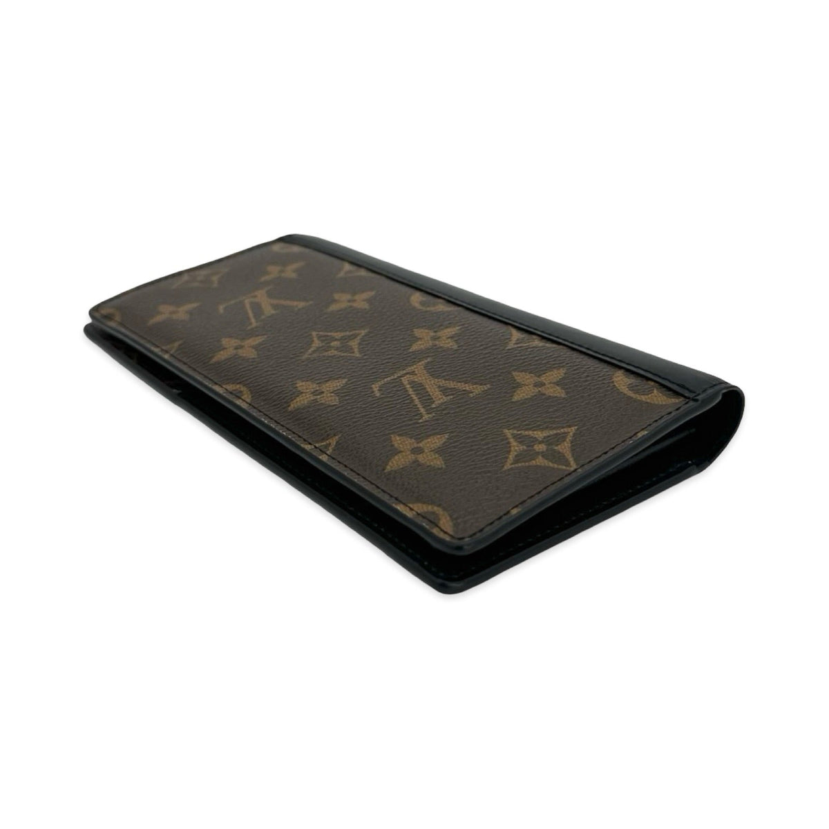 Louis Vuitton Monogram Macassar Brazza Wallet