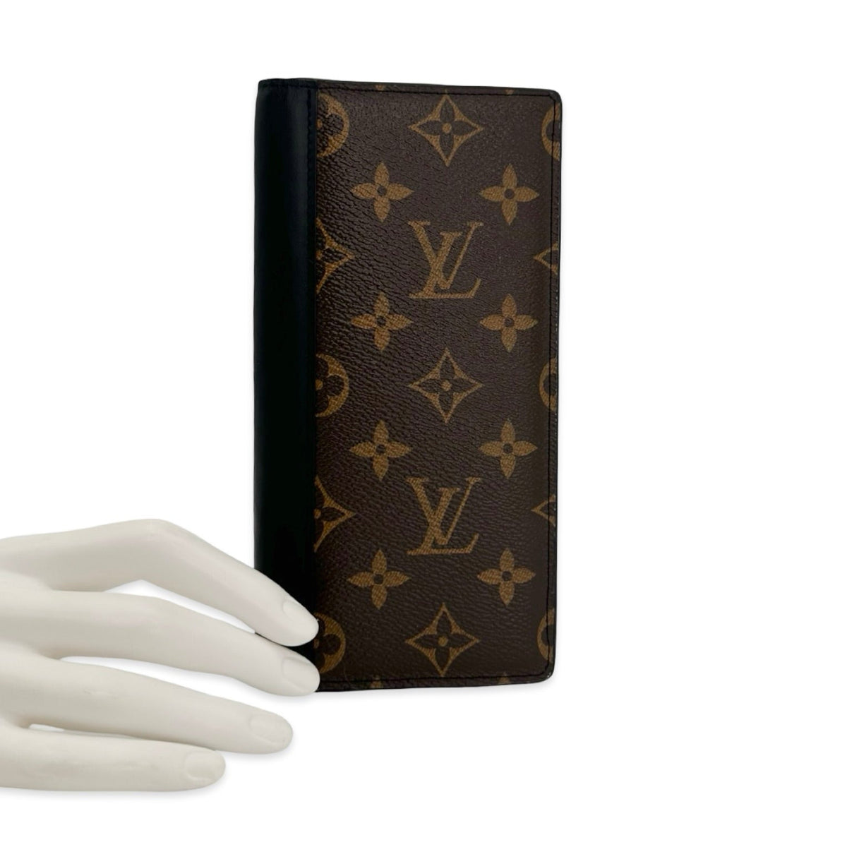 Louis Vuitton Monogram Macassar Brazza Wallet