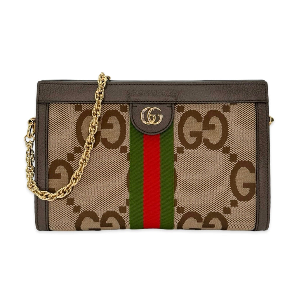 Gucci Jumbo GG Ophidia Chain Shoulder Bag