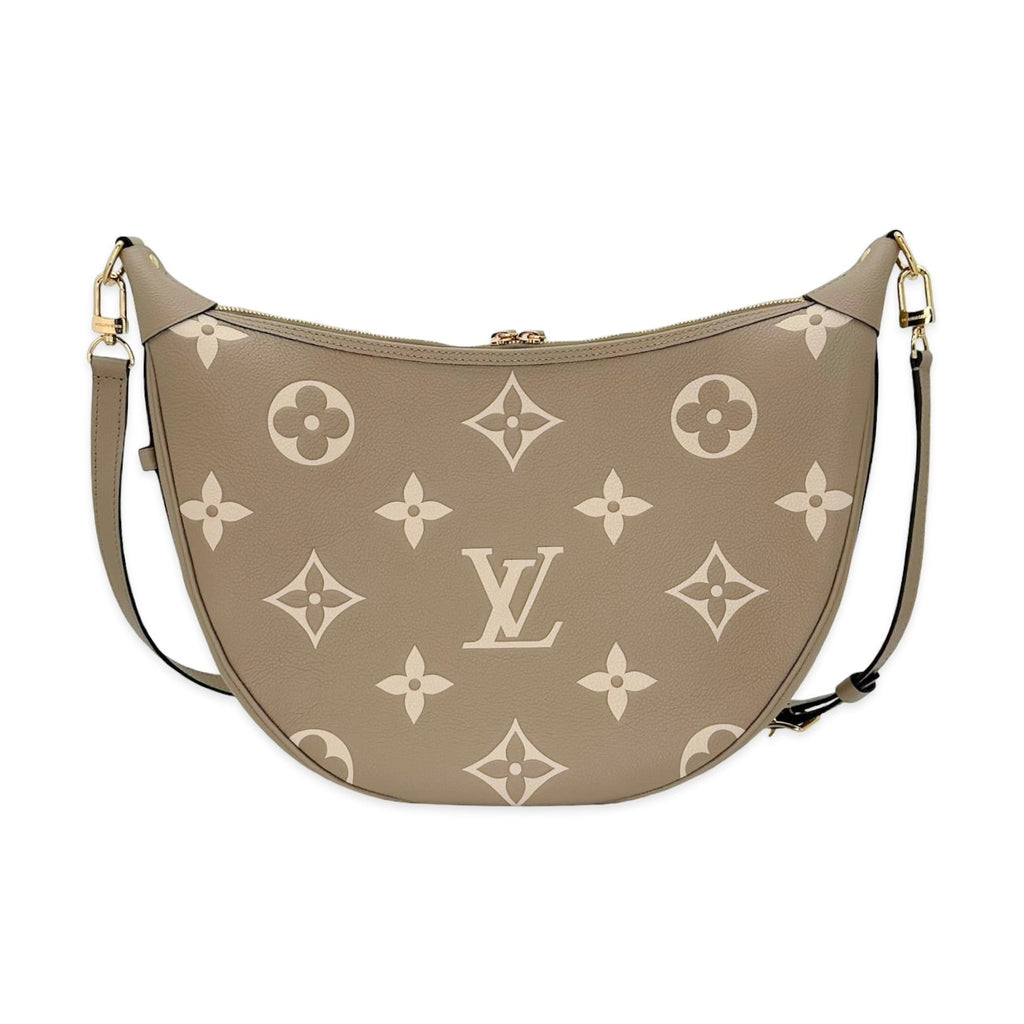 Louis Vuitton Monogram Empreinte Bicolor Loop Hobo