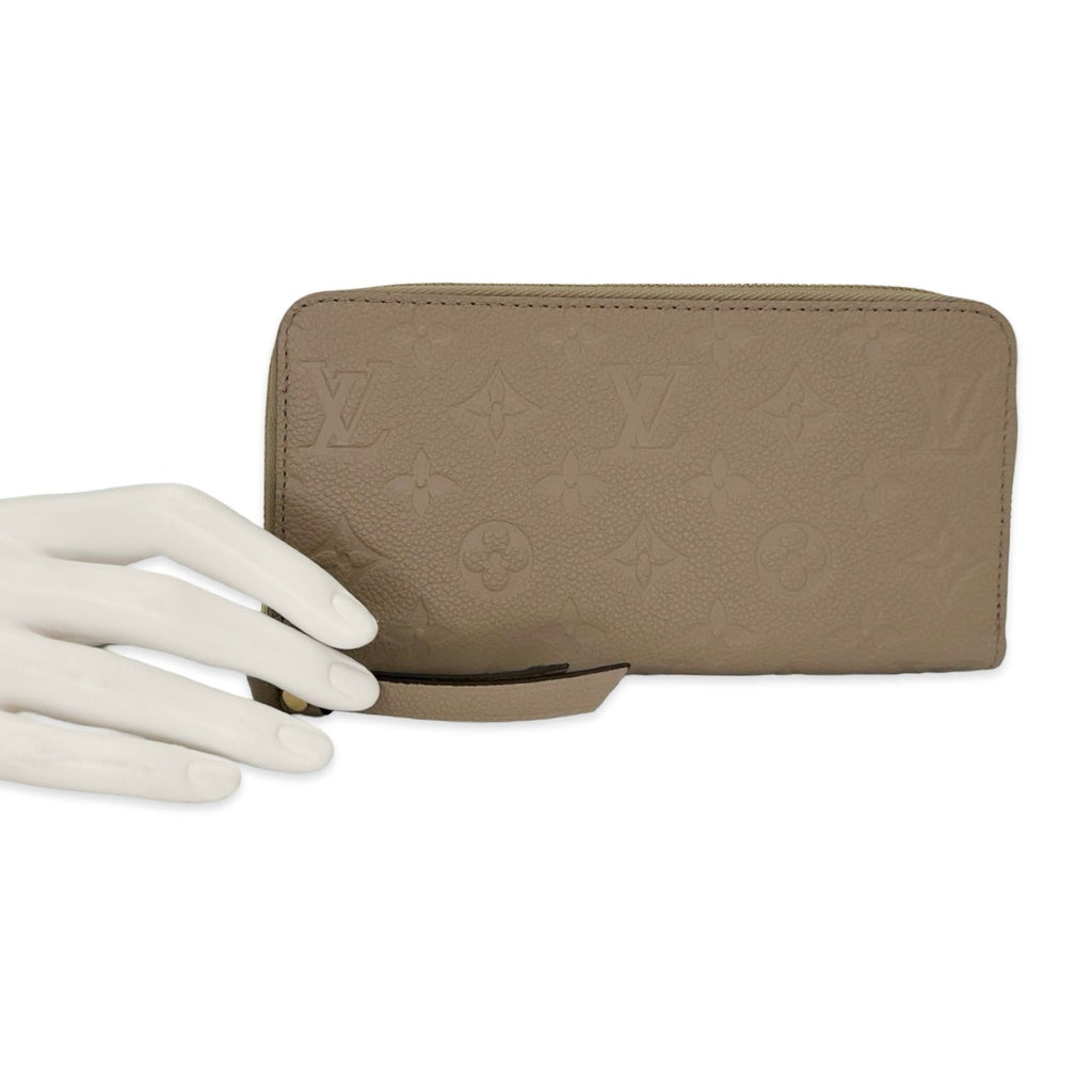 Louis Vuitton Monogram Empreinte Zippy Wallet