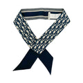 Christian Dior Silk Oblique Mitzah Scarf