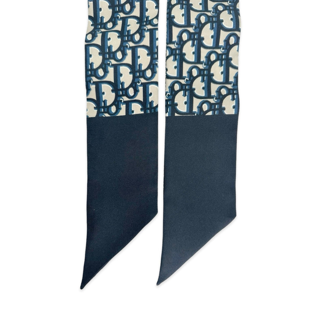 Christian Dior Silk Oblique Mitzah Scarf