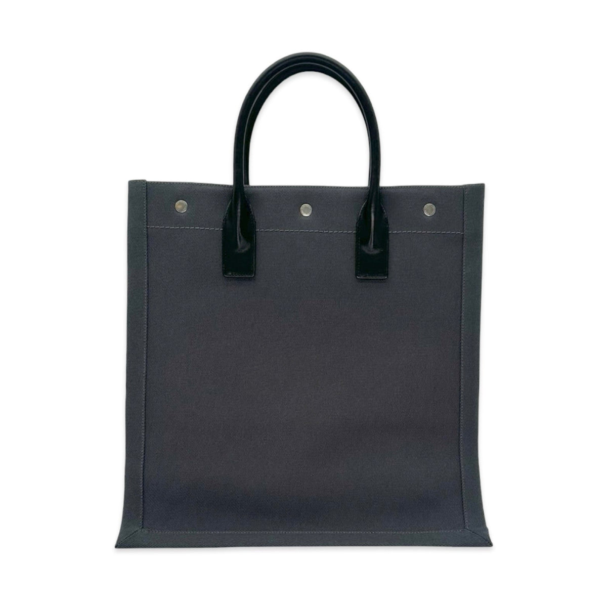 Saint Laurent Canvas Vertical Rive Gauche Tote