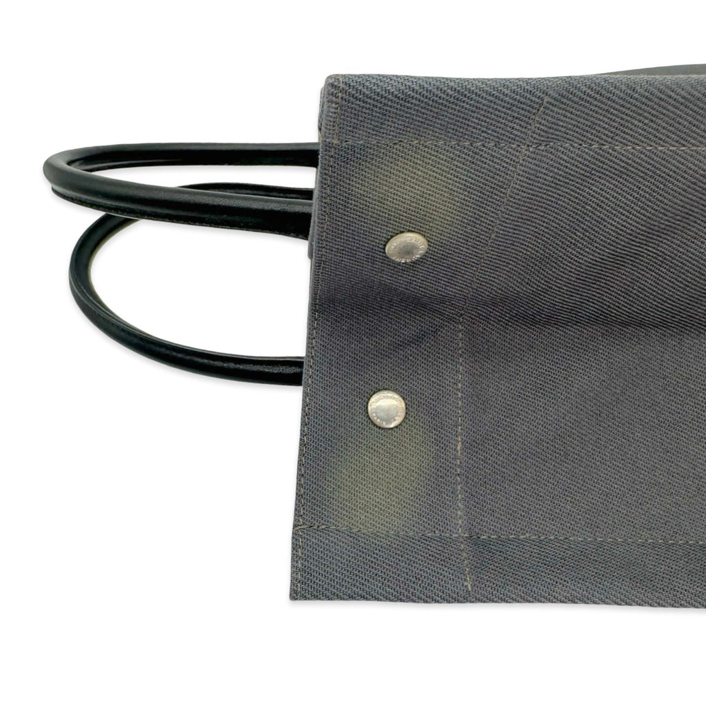 Saint Laurent Canvas Vertical Rive Gauche Tote