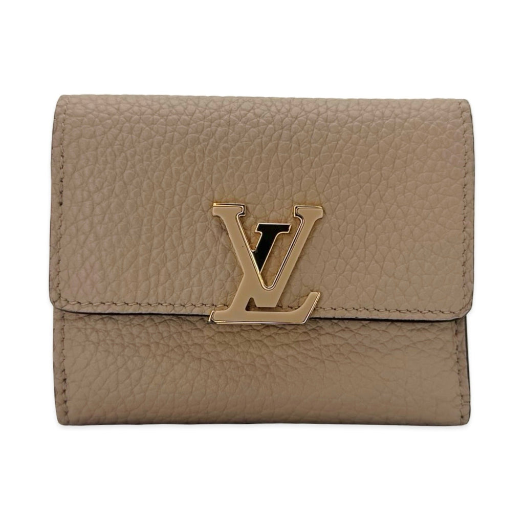 Louis Vuitton Calfskin Capucines Compact Wallet