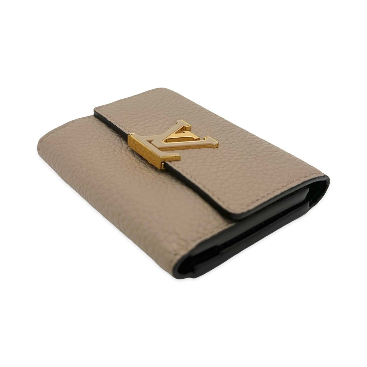 Louis Vuitton Calfskin Capucines Compact Wallet