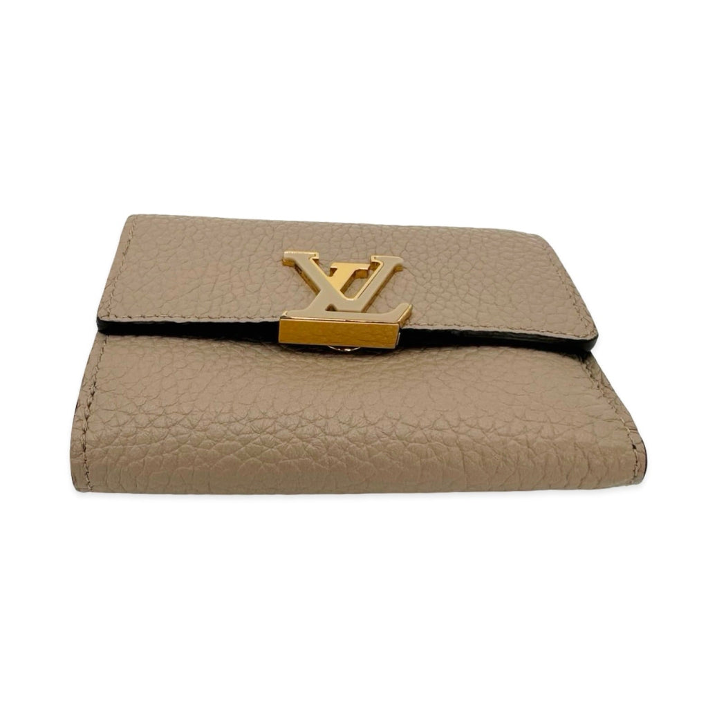 Louis Vuitton Calfskin Capucines Compact Wallet